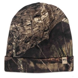 Ridge Cuff Beanie - 100% Merino Wool - Warm Winter Hat - Mossy Oak