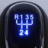 Car 5 Speed Gear Shift Shifter Knob with Light Replacement