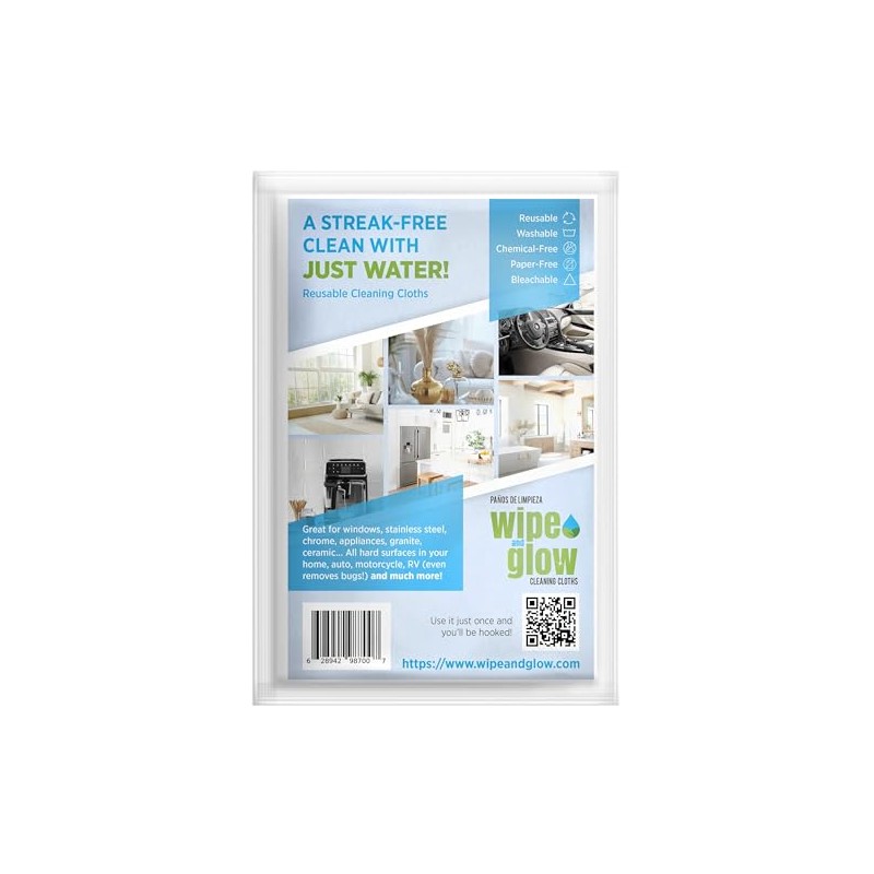 Wipe and Glow Cleaning Cloth