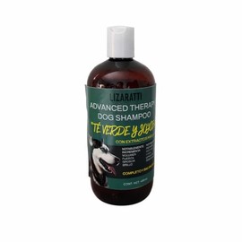 Shampoo para Perro Advanced Therapy 480ml - Té Verde y Jojoba Purificante | Control de Grasa, Anti-Caspa, Limpieza Profunda y Brillo
