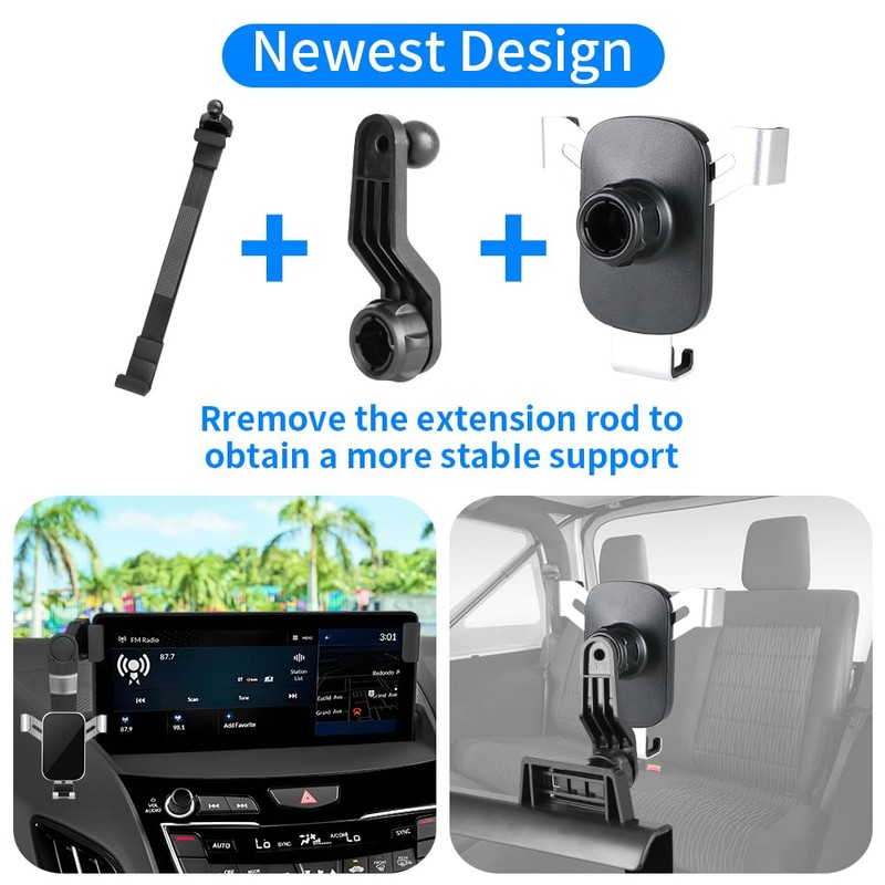 LUNQIN Car Phone Holder for Acura RDX 2019 2020 2021
