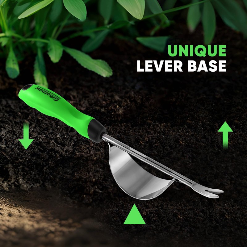 Grootpow HW1 Hand Weeder Tool, Weed Puller Tool with Ergonomic