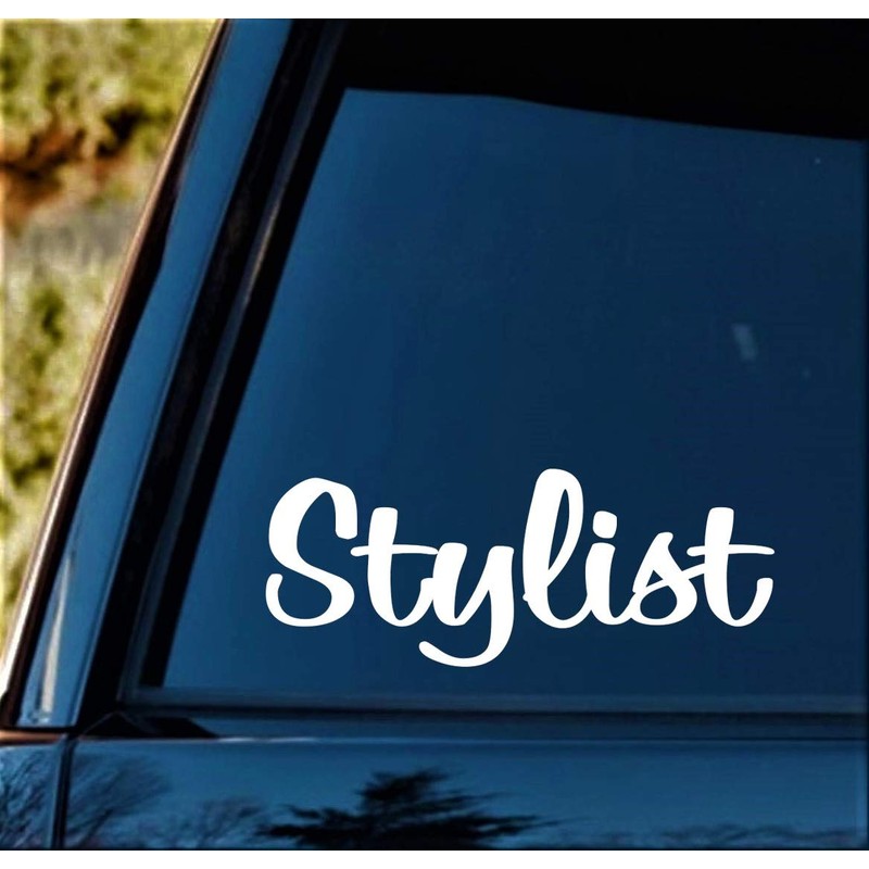 C1069 Hair Stylist Scissors Decal Sticker