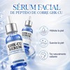 2pcs Sérum Facial de Péptido de Cobre，Reafirmante y revitalizante