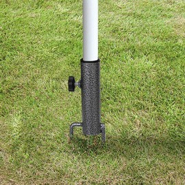 ASOPFYUM Ground Spike Parasol, Umbrella Stand Parasol, Parasol Holder for Beach, Garden, Lawn, Fishing, etc., Parasol Stand Floor, Parasol Lawn Spike