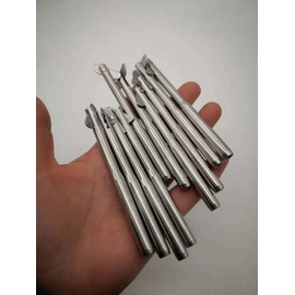 JY-MARINE Stainless Steel 316 Drop Pin Hand Swage Stud for 3/16" Cable Railing-10 Pc