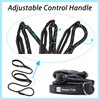 Harpers Tale Reflective Black Rope Slip Lead Innovative Design with