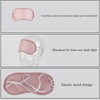 8 Pieces Pink Eye Sleep Coverings Sleep,Sleep Shade Blindfold Soft