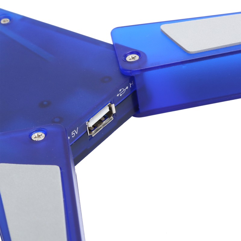 Laptop Cooling Pad Fan with USB Hub Portable Foldable Cooler