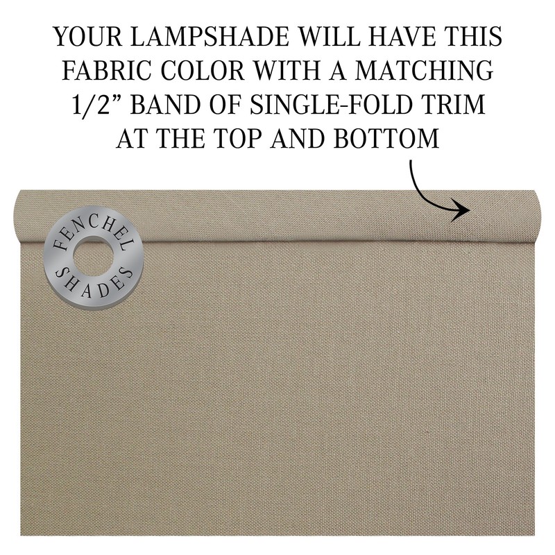 FenchelShades.com 18" Top Diameter x 18" Bottom Diameter 12" Height