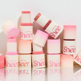Make Heal 틴티드 쉬어 스틱+미니퍼프 세트 Tinted Sheer Stick + Mini Puff Set