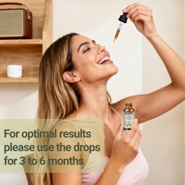 Citrus Bergamot Liquid Drops 60ml Vegan - Lower Cholesterol Levels - Cholesterol Complex Supplement with Citrus Bergamot & Olive Leaf - for Heart Health & Effectively Boosts Immunity