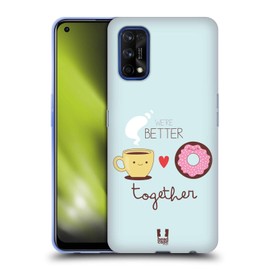 Head Case Designs We Are Better Together Ich Und Du Soft Gel Handyhülle Hülle kompatibel mit Realme 7 Pro