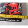 Snap On Tools Kids Fire Truck Carrier Toy Double Sided