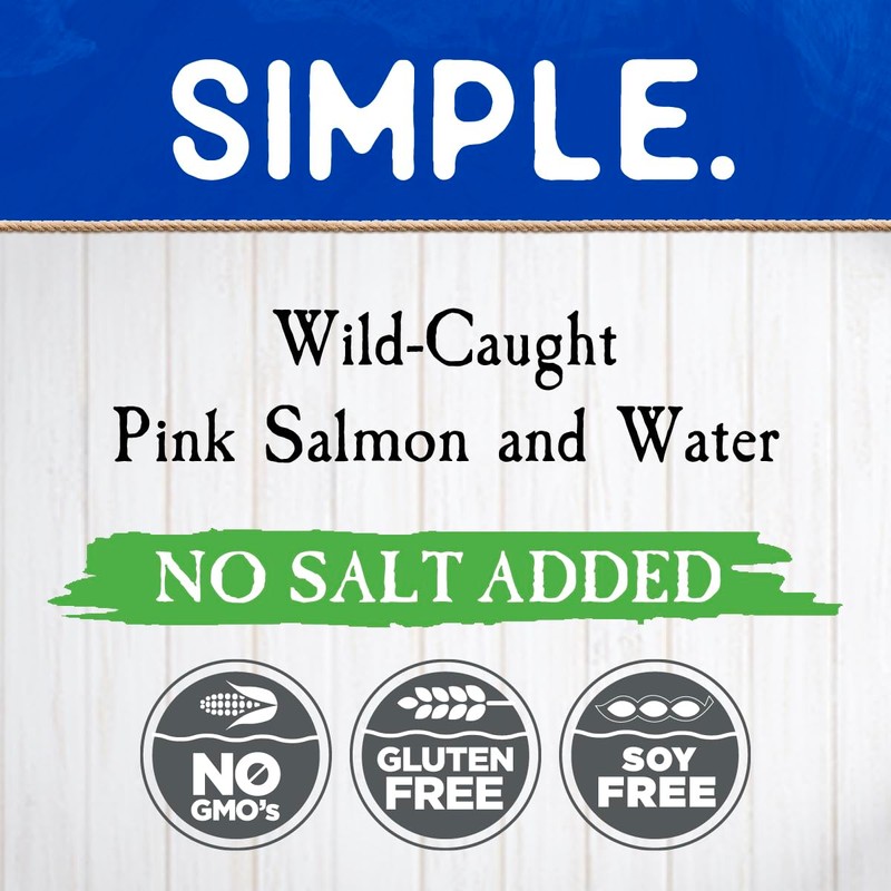 Blue Harbor Fish Co. Wild Pink Salmon in Water No