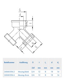 ABA Beul 26068.006.6 Distributor Piece, Chrome-Plated