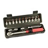 Red Tools Torque Wrench with Accessories - 5-25 Nm 1/4