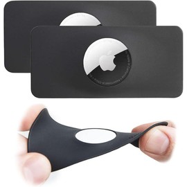 TagVault(TM) AirTag Wallet Holder - The Thinnest AirTag Wallet Card Insert | Flexible, Stays ,  Pending | - Color: 2-Pack