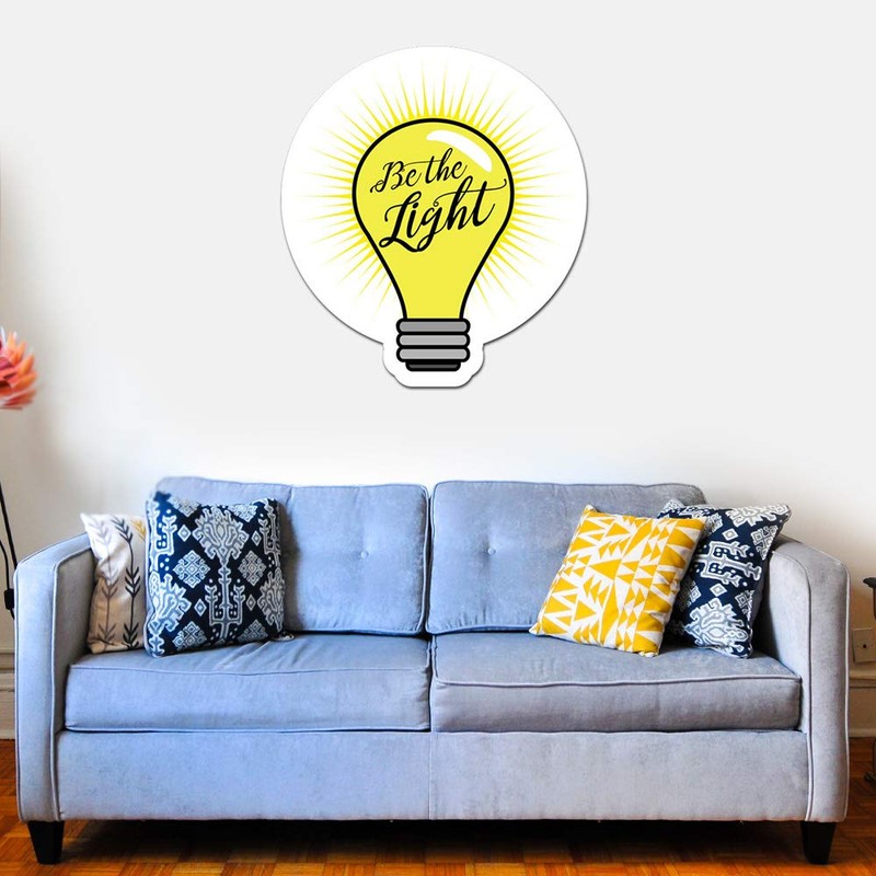 MightySkins Be The Light 36" Peel and Stick Wall Art