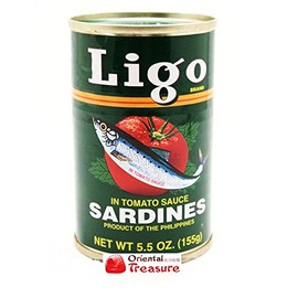 Ligo Sardinen mit Tomatensauce (grün), 155 g