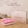Yukkidds Next to Me Crib Sheets Fitted 83x50cm Baby Bedside