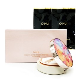 Ohui Ultimate Cover Moisture Cushion - Product + 2 Refills Flower Set / 오휘 얼티밋 커버 모이스처 쿠션-본품+리필2개 플라워세트