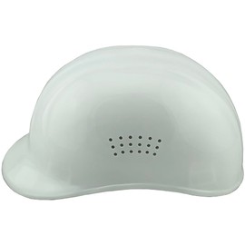 Texas America Safety Company Economy Safety Bump Cap with Safety Tote, 4-Point Pin Lock Suspension - 7.5 oz, White | Protective Headwear | Industrial Head Protection for Low-Risk Work Areas