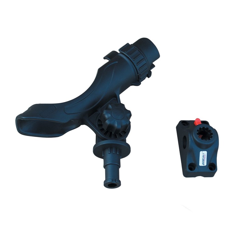 Brocraft 2Pcs Power Lock Fully Adjustable Rod Holder