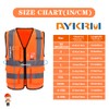 AYKRM 21 Colours Safety Vest Reflective Safety Vest with Reflective