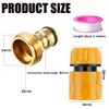 Garden Hose Fitting Set,Universal Kitchen Mixer Tap Hose Connector &