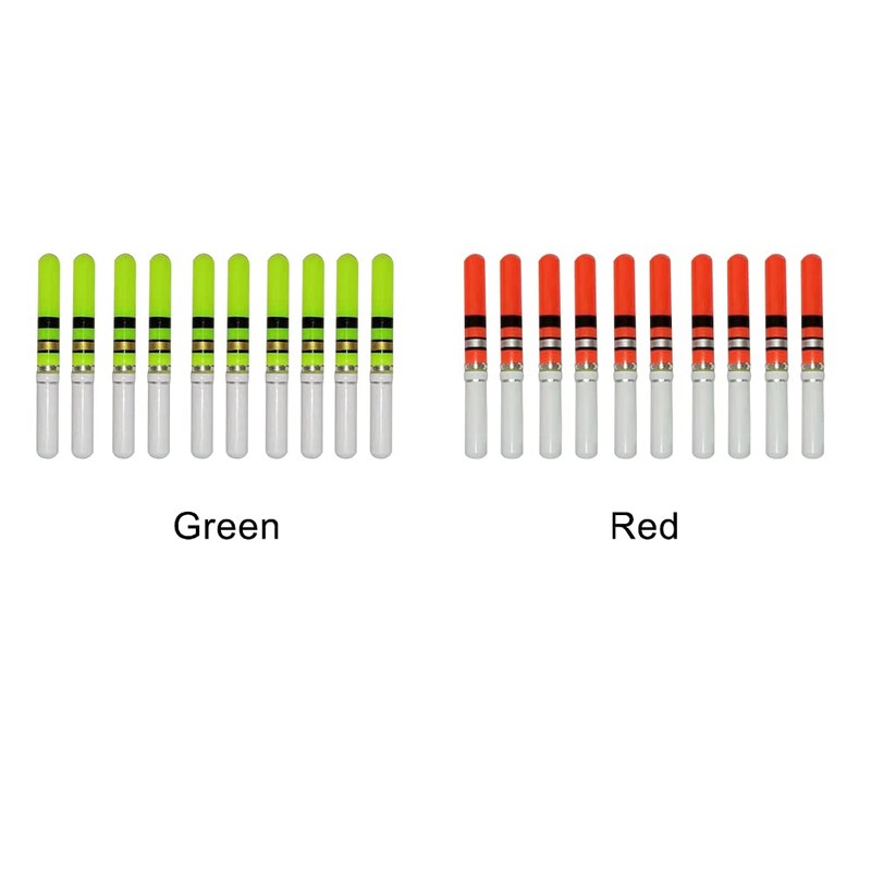 Float Tail Light Stick, 10pcs Luminous Glowing Float Tail Led