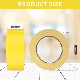 ZRD - Black Duct Tape, 4 Rolls, 4.8cm x 30m, 10.2 mils Heavy Duty Tape, Hand Tearing, No Residue, Arts & Crafts & DIY