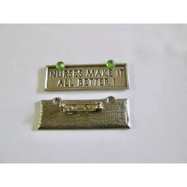 Handmade LAPEL HAT PIN BROOCH NURSE, MEDICAL,ICU,ER