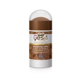 YES TO 2 pack X  Yes To Coconut Coffee 2-In-1 Scrub & Cleanser Stick,Exfoliat