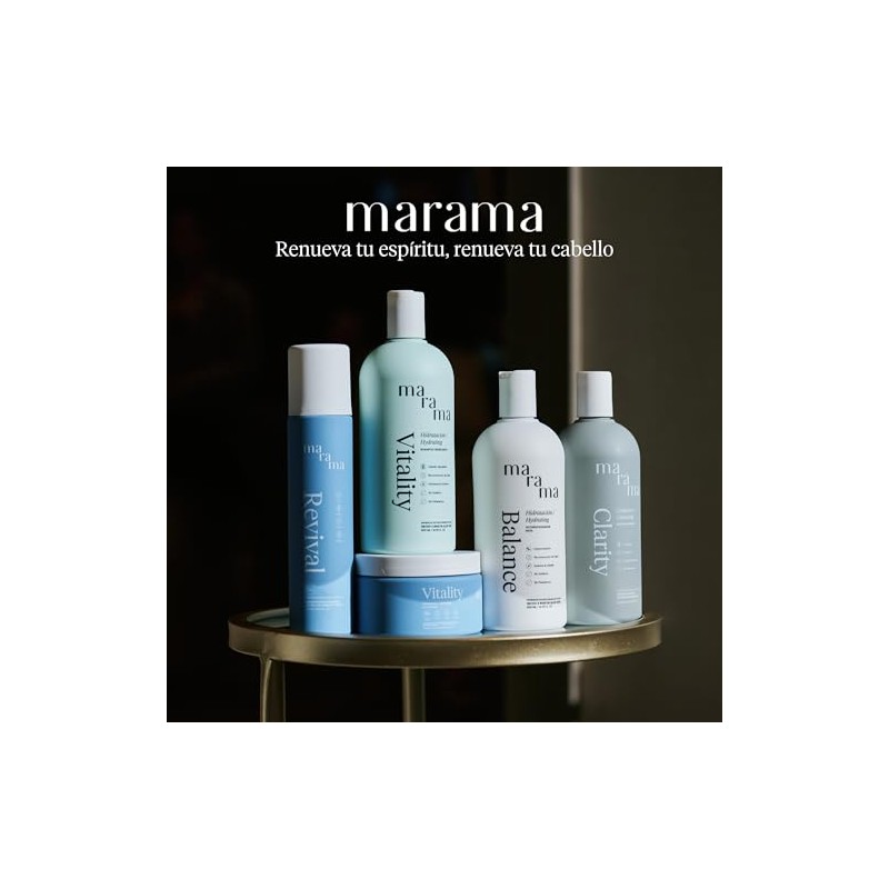 Marama Leave Vitality Traramiento Cabello Crema Hidratante Enjuage Ligero Desenredante