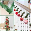 Christmas Garland, Artificial Non-Lit Soft Green Garlands - Festive Holiday