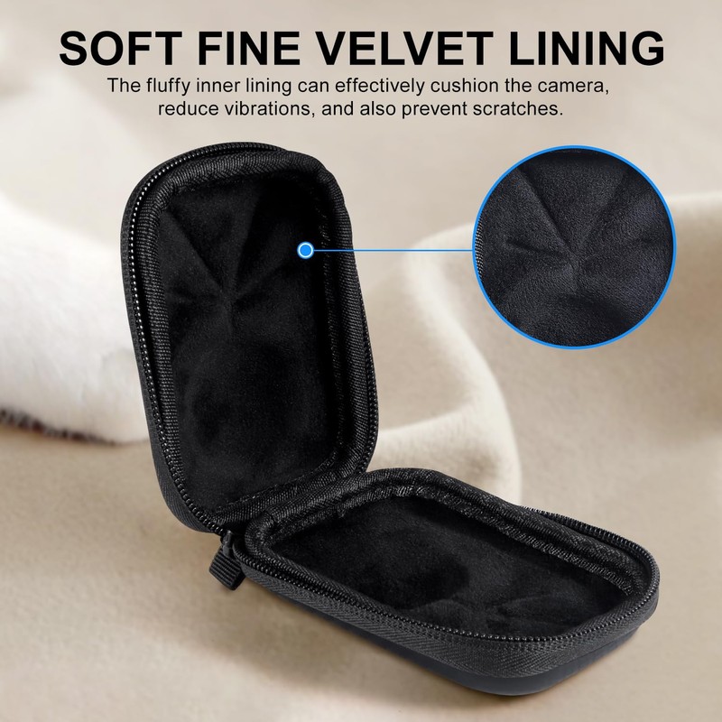 uconsmimo Screen Protector+Camera Case for DJI OSMO 360 Storage Bag