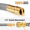 Teupoa 6 FT 1/2" ID Natural Gas Grill Hose with