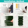 Gatyagff Vertical Wall Planter, 4 Packs Self Watering Wall Planters