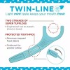 Plackers Twin-Line Dental Floss Picks, Designed with Two High Assorted