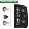 GRAND ORANGE Tail Light Assembly Rear Lights Brake Lamp w/Wiring