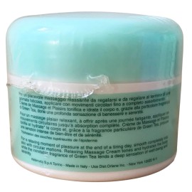 Perlier Victor Green Tea Relaxing Massage Cream 6.8 fl oz Italy New & Sealed