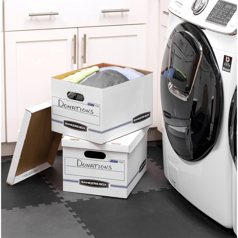 Bankers Box Stor/File Storage Case, 10.5" x 12.5" x 16.3",