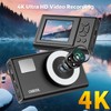 CIMELR Digital Camera, 48MP AutoFocus UHD 4K Vlogging Camera 16X