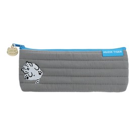 Sunstar Stationery MUZIKTIGER Flat Pencil Case, Musik Tiger, B Pattern S1427032