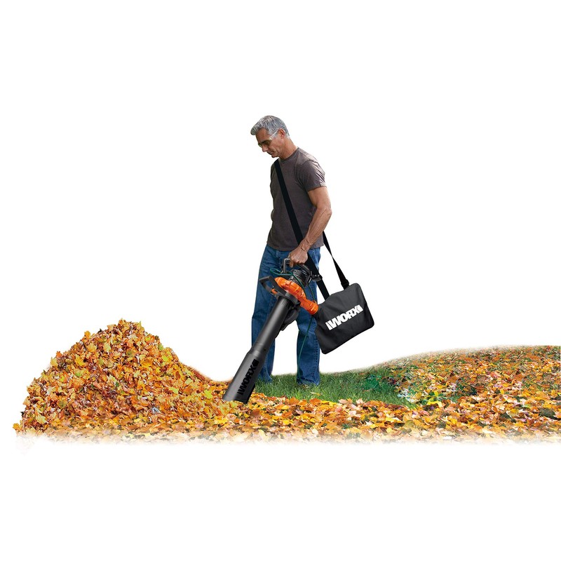 WORX WG518 12 Amp 2-Speed Electric Leaf Blower/Mulcher/Vacuum
