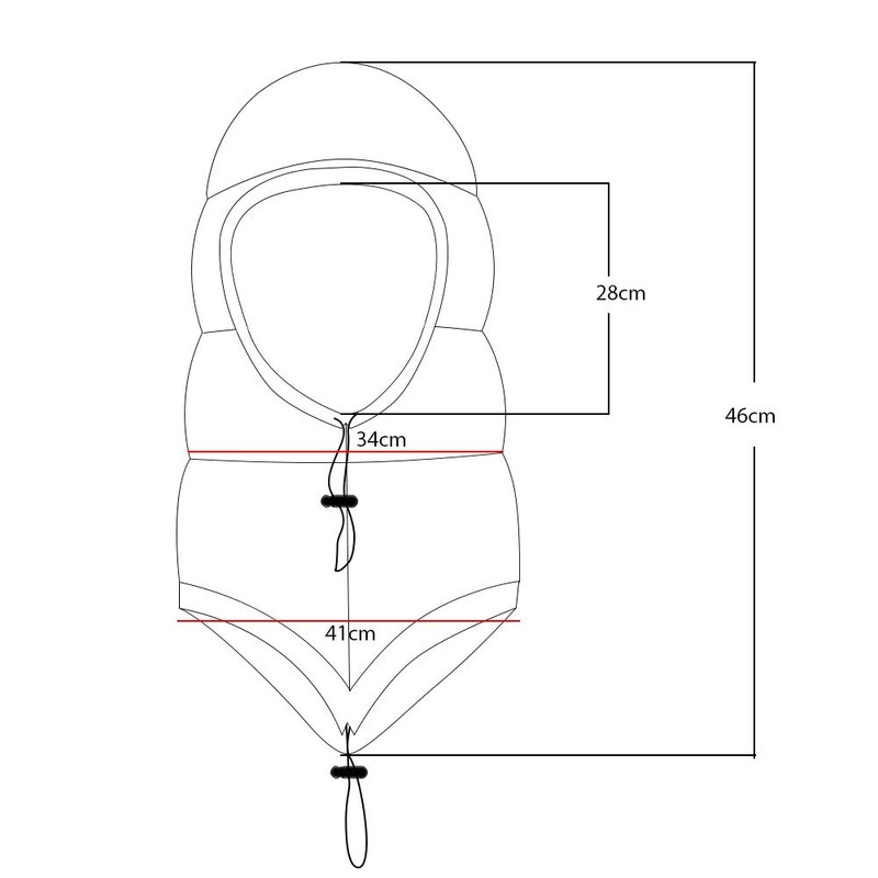 Tapasimme Winter Warm Down Cap Ultralight Windproof Sleeping Bag Outdoor