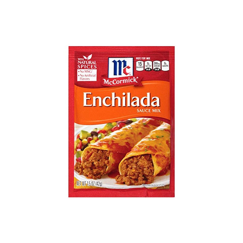 McCormick ENCHILADA Sauce Mix 1.5oz (3 Packets)