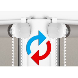 RENA Blackout Roller Blind, No Drilling Roller Blinds for Windows, Roman Blind for Indoor Blinds, Clamping Roller Blind, Blackout Privacy Screen, Sun Protection, Customised Roller Blind, 30-129 cm