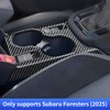 LUNQIN Car Center Console Armrest Front Cup Holder Trim Panel